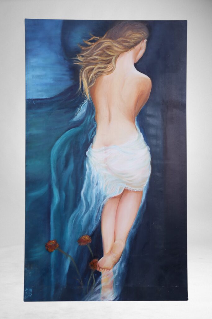 oil painting on canvas